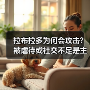 拉布拉多为何会攻击？被虐待或社交不足是主因（图3）