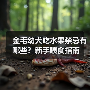 金毛幼犬吃水果禁忌有哪些？新手喂食指南（图1）