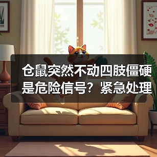 仓鼠突然不动四肢僵硬是危险信号？紧急处理指南（图2）