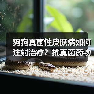 狗狗真菌性皮肤病如何注射治疗？抗真菌药物使用指南（图4）