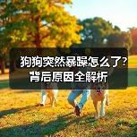 狗狗突然暴躁怎么了？背后原因全解析（图1）