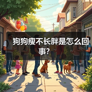 狗狗瘦不长胖是怎么回事？（图2）