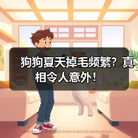 狗狗夏天掉毛频繁？真相令人意外！（图3）