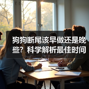 狗狗断尾该早做还是晚些？科学解析最佳时间（图1）