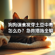 狗狗误食发芽土豆中毒怎么办？急救措施全解析（图1）