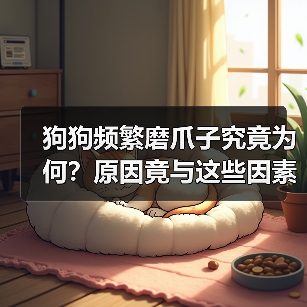 狗狗频繁磨爪子究竟为何？原因竟与这些因素有关！（图3）