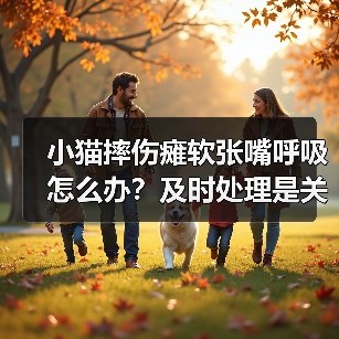 小猫摔伤瘫软张嘴呼吸怎么办？及时处理是关键（图3）