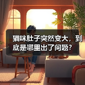 猫咪肚子突然变大，到底是哪里出了问题？（图4）