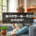 猫咪走路一瘸一拐是肉垫问题吗？（图4）