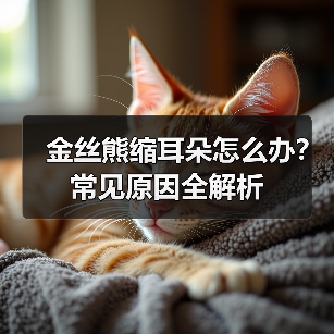 金丝熊缩耳朵怎么办？常见原因全解析（图4）