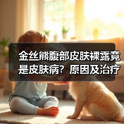 金丝熊腹部皮肤裸露竟是皮肤病？原因及治疗全解析（图2）