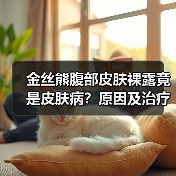 金丝熊腹部皮肤裸露竟是皮肤病？原因及治疗全解析（图4）