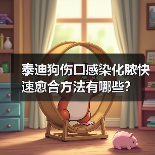 泰迪狗伤口感染化脓快速愈合方法有哪些？（图4）