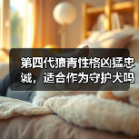 第四代狼青性格凶猛忠诚，适合作为守护犬吗？（图2）