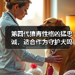 第四代狼青性格凶猛忠诚，适合作为守护犬吗？（图4）