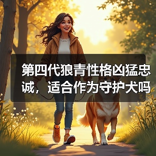 第四代狼青性格凶猛忠诚，适合作为守护犬吗？（图3）