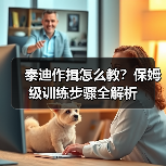 泰迪作揖怎么教？保姆级训练步骤全解析（图1）