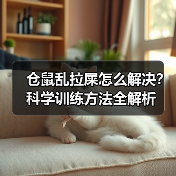 仓鼠乱拉屎怎么解决？科学训练方法全解析（图1）