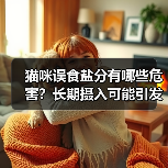 猫咪误食盐分有哪些危害?长期摄入可能引发健康问题(图1) 猫咪误食盐分有哪些危害?长期摄入可能引发健康问题(图1)