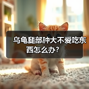 乌龟腿部肿大不爱吃东西怎么办？（图2）