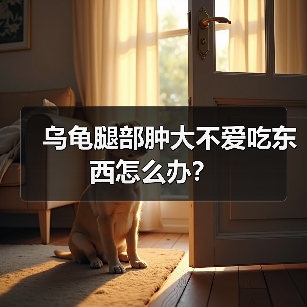 乌龟腿部肿大不爱吃东西怎么办？（图1）