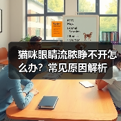 猫咪眼睛流脓睁不开怎么办？常见原因解析（图1）