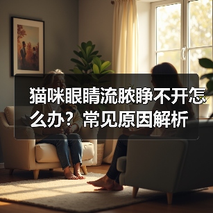 猫咪眼睛流脓睁不开怎么办？常见原因解析（图2）