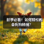 新手必看!如何轻松教会狗狗转圈?(图1) 新手必看!如何轻松教会狗狗转圈?(图1)