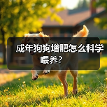 成年狗狗增肥怎么科学喂养？（图4）