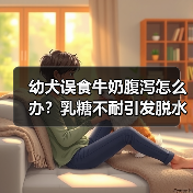 幼犬误食牛奶腹泻怎么办？乳糖不耐引发脱水危机（图4）