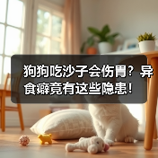 狗狗吃沙子会伤胃？异食癖竟有这些隐患！（图3）