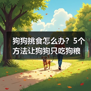 狗狗挑食怎么办？5个方法让狗狗只吃狗粮（图2）
