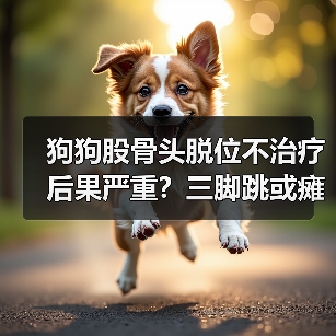 狗狗股骨头脱位不治疗后果严重？三脚跳或瘫痪风险高（图3）