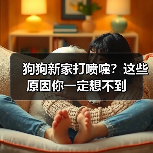 狗狗新家打喷嚏？这些原因你一定想不到（图2）