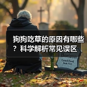 狗狗吃草的原因有哪些？科学解析常见误区（图1）