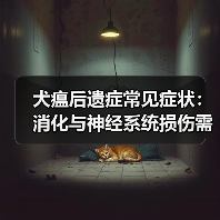 犬瘟后遗症常见症状：消化与神经系统损伤需警惕（图2）