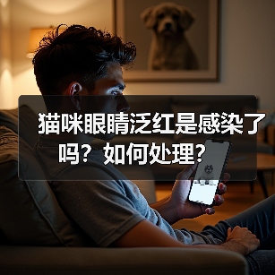 猫咪眼睛泛红是感染了吗？如何处理？（图4）