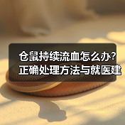仓鼠持续流血怎么办？正确处理方法与就医建议（图1）