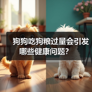 狗狗吃狗粮过量会引发哪些健康问题？（图3）
