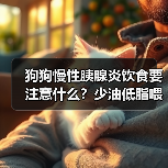 狗狗慢性胰腺炎饮食要注意什么？少油低脂喂养全攻略（图4）