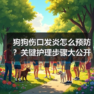 狗狗伤口发炎怎么预防？关键护理步骤大公开（图1）