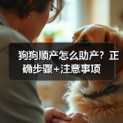 狗狗顺产怎么助产？正确步骤+注意事项（图4）