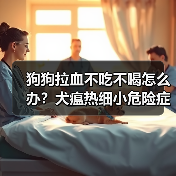 狗狗拉血不吃不喝怎么办？犬瘟热细小危险症状解析（图3）