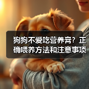 狗狗不爱吃营养膏？正确喂养方法和注意事项（图4）