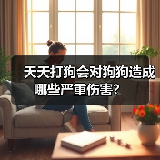 天天打狗会对狗狗造成哪些严重伤害？（图1）