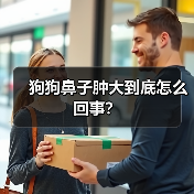 狗狗鼻子肿大到底怎么回事？（图1）