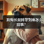 狗狗长双排牙到底怎么回事？（图4）