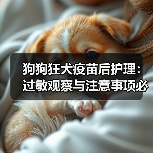 狗狗狂犬疫苗后护理：过敏观察与注意事项必看（图1）