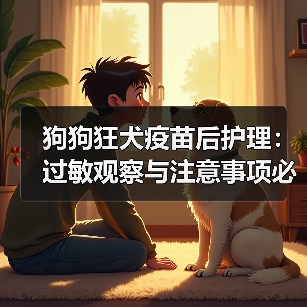 狗狗狂犬疫苗后护理：过敏观察与注意事项必看（图4）