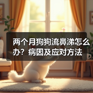 两个月狗狗流鼻涕怎么办？病因及应对方法（图1）